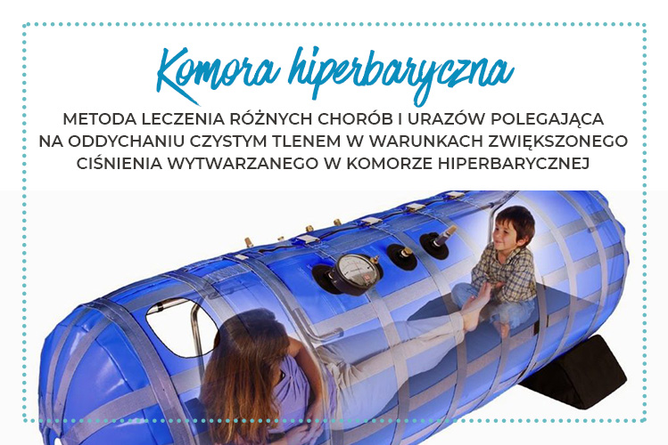 Ilustracja komory hiperbarycznej, jednej z usług oferowanych w Gabinecie Fizjoterapii Kinesis w Częstochowie